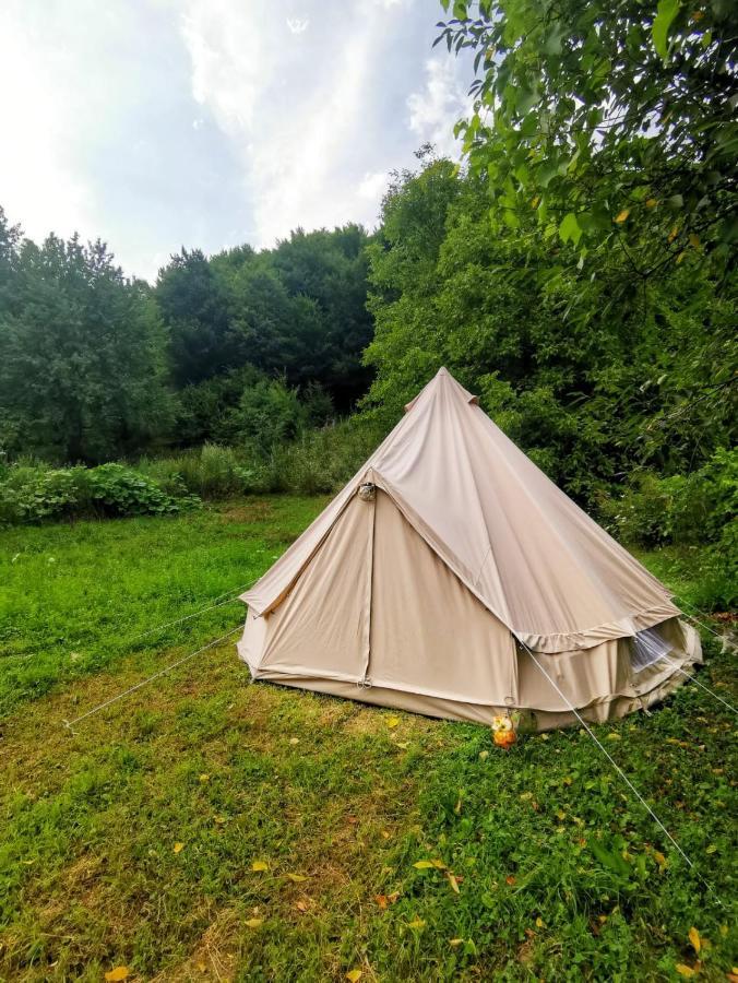 Hotel Luna Rock Glamping Brezoi - Blue Scai Zewnętrze zdjęcie