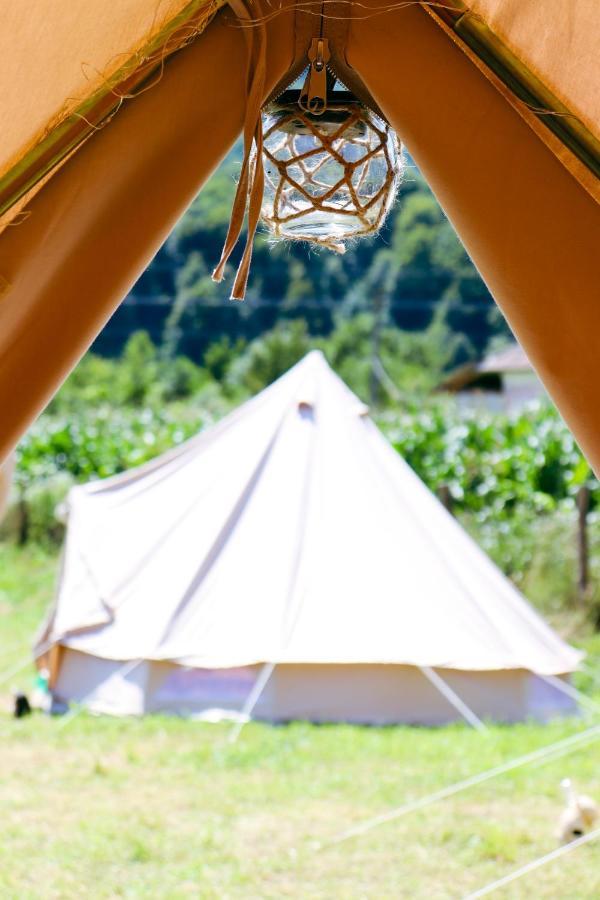 Hotel Luna Rock Glamping Brezoi - Blue Scai Zewnętrze zdjęcie