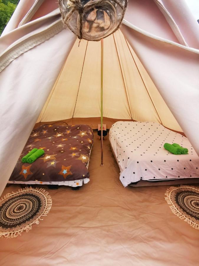 Hotel Luna Rock Glamping Brezoi - Blue Scai Zewnętrze zdjęcie