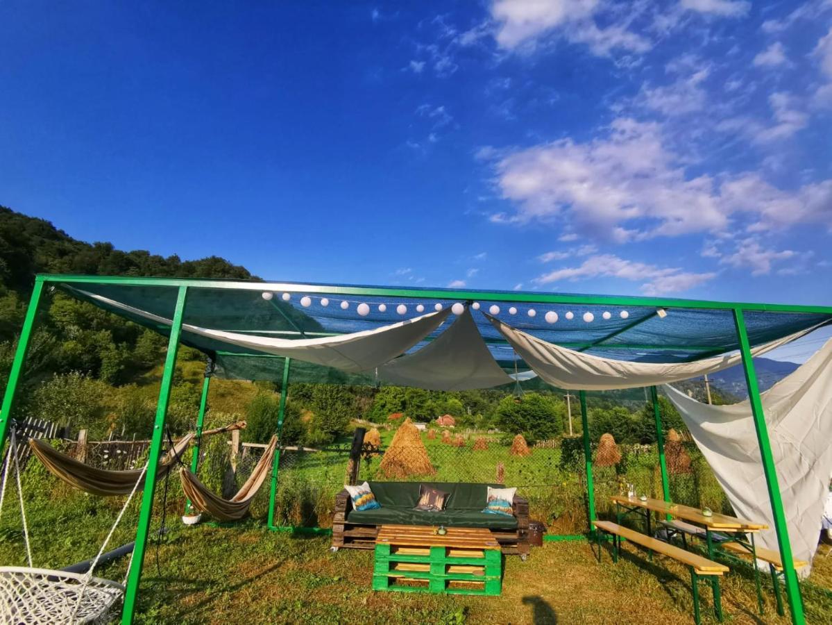 Hotel Luna Rock Glamping Brezoi - Blue Scai Zewnętrze zdjęcie