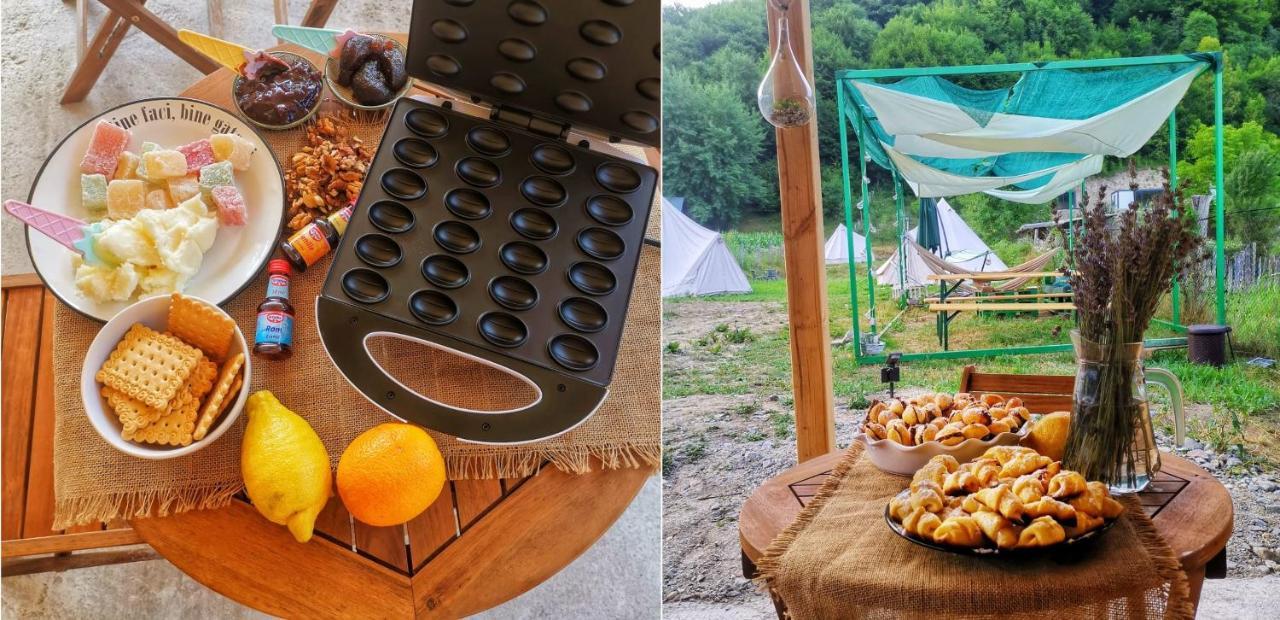 Hotel Luna Rock Glamping Brezoi - Blue Scai Zewnętrze zdjęcie