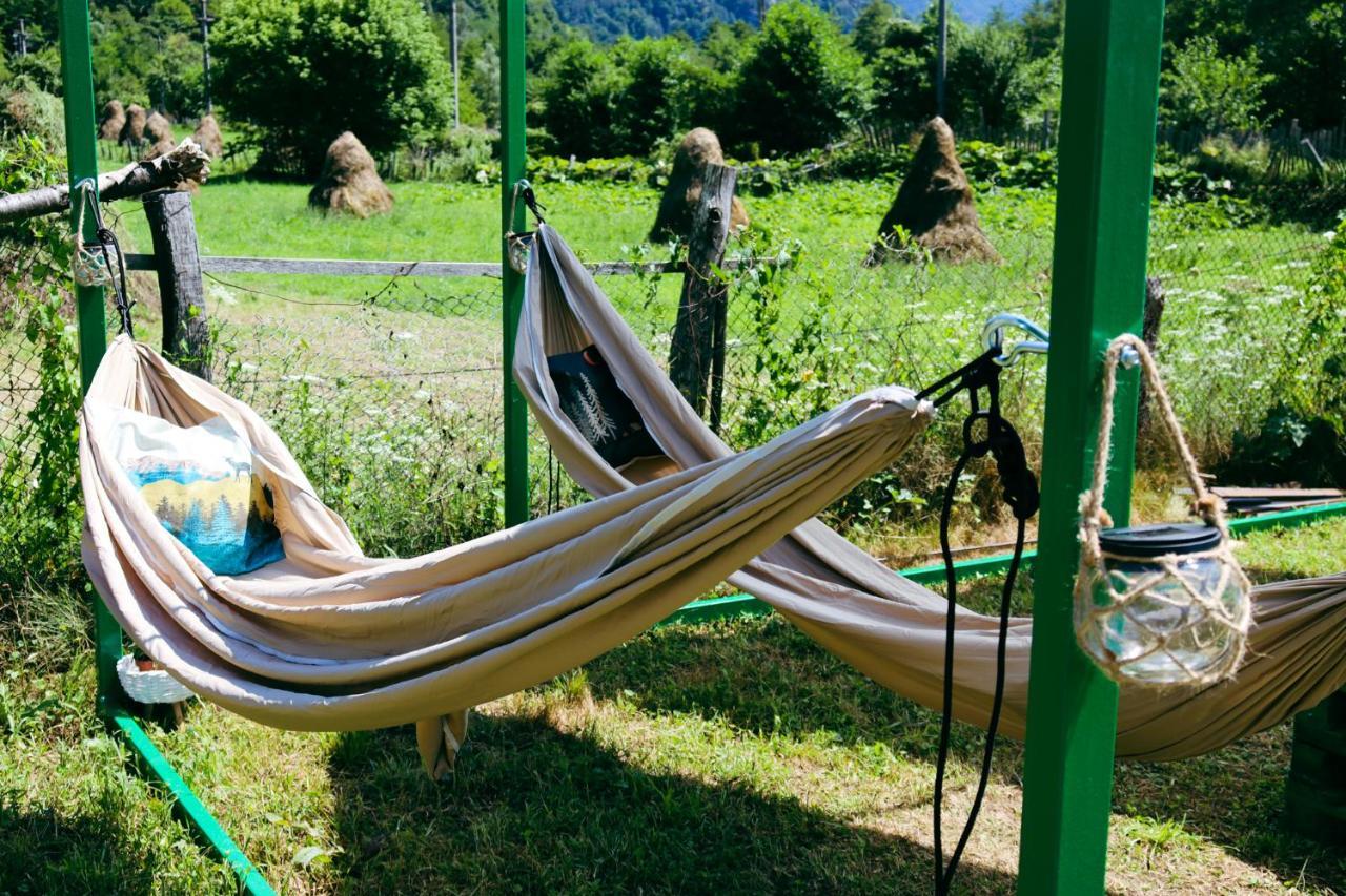 Hotel Luna Rock Glamping Brezoi - Blue Scai Zewnętrze zdjęcie