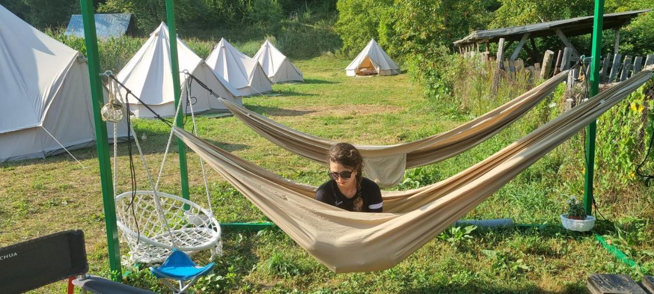 Luna Rock Glamping Brezoi - Blue Scai Zewnętrze zdjęcie